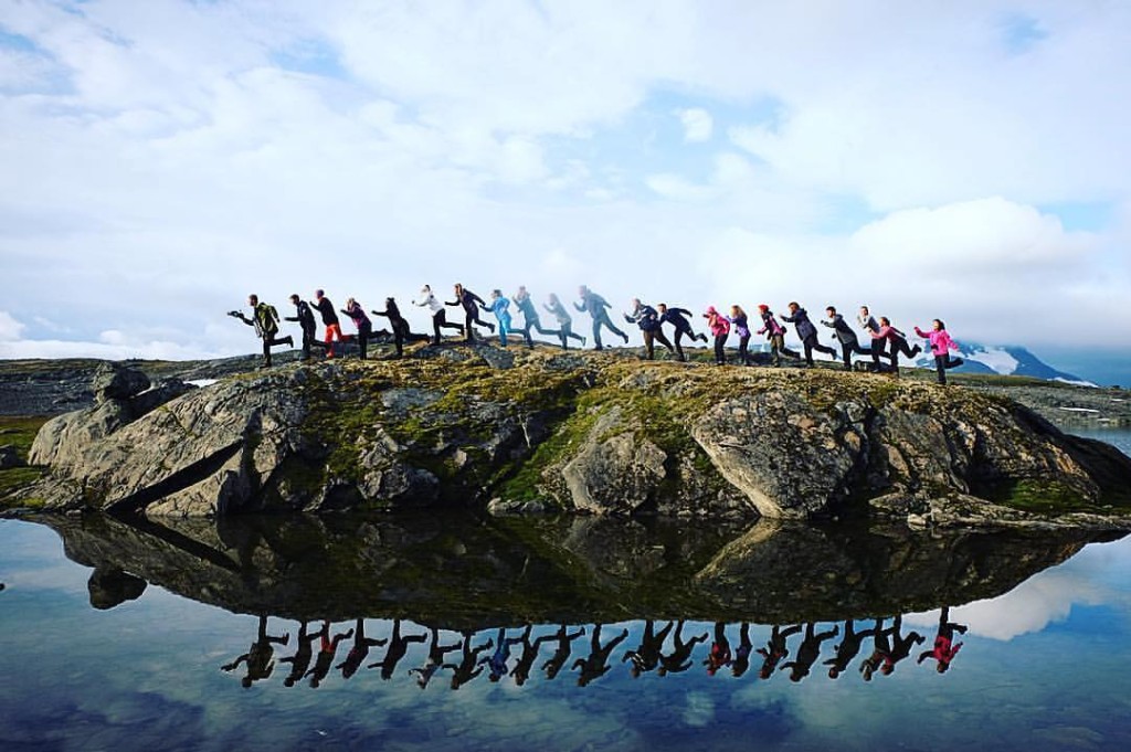 Elever ved Sogndal folkehøgskule er klare for et år med flott natur!