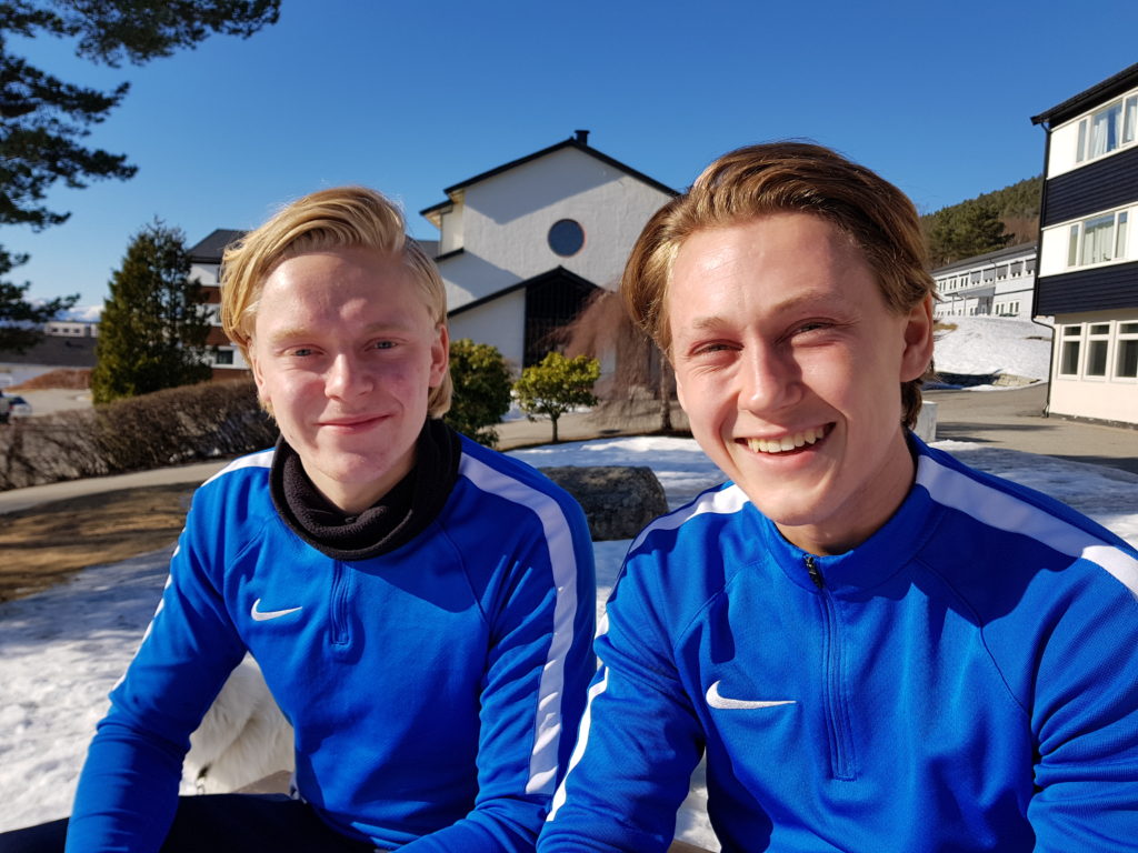 Fotball folkehøgskole Molde elever fornøyde utbytte