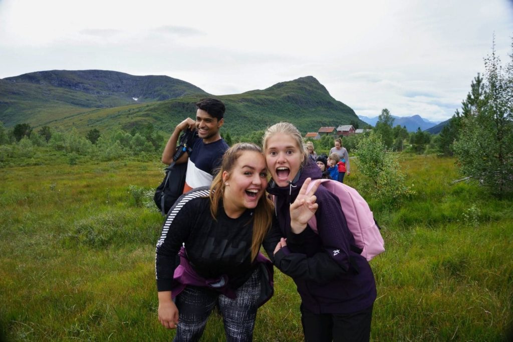Bli kjent Ålesund folkehøgskole fjelltur