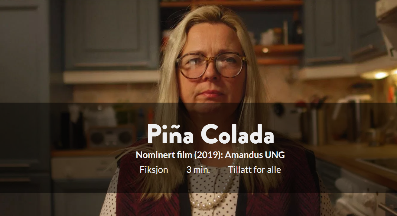 Pina colada filmplakat Danvik folkehøgskole