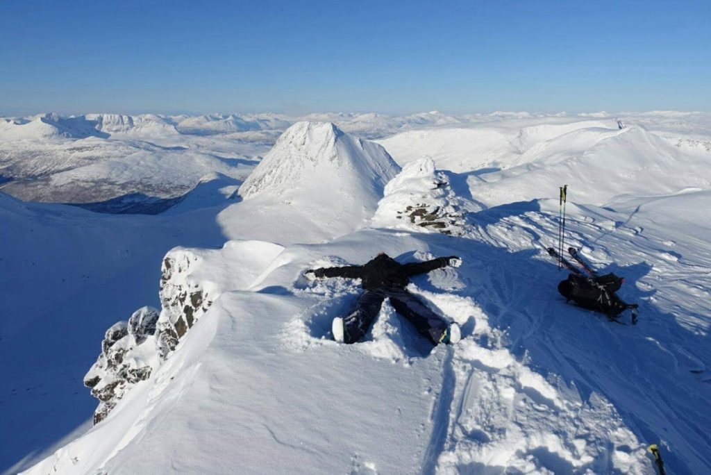 Martin Larsson topptur ski Sogndal folkehøgskule