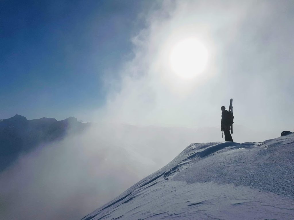 Martin Larsson topptur ski Sogndal folkehøgskule