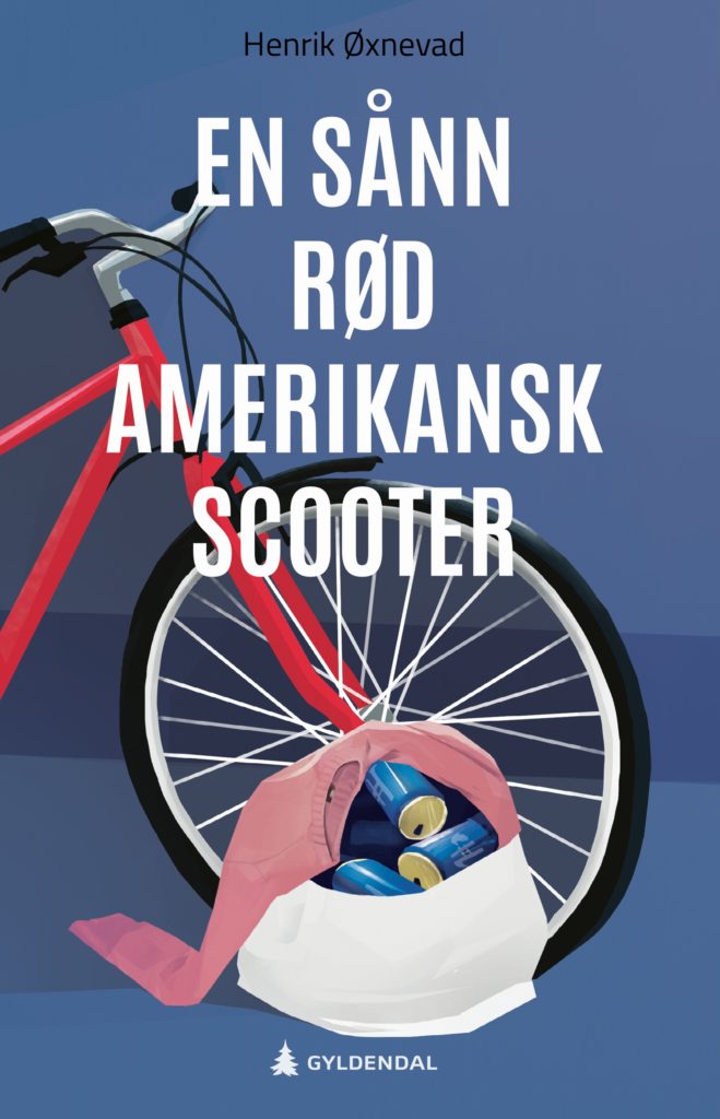 Bilde av bokomslaget på En sånn rød amerikansk scooter
