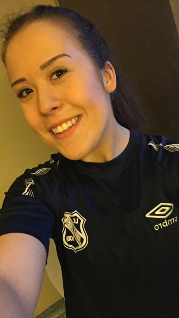 Rebekka Olsen, selfie