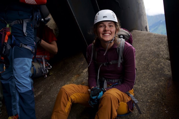 Nathalie Bergh, klatreutstyr, smiler