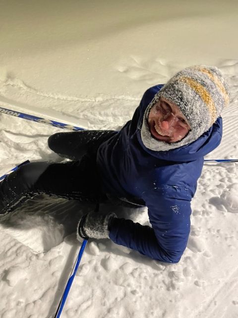 ski, fall, Tord Reiersen