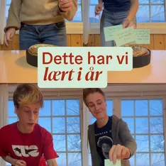 Takk for alt, 2025 💫 Snart klart for et nytt år på #folkehøgskole Se hele for bloopers! @nordvestlandet.fhs #friår