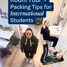 Simone and Kinge gives you a tour of their dorm at @fjordanefhs, and some packing tips 🧳 #folkhighschool #studyinnorway...