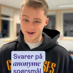 Albert svarer på dine anonyme spørsmål om folkehøgskole 🙋‍♂️ Send oss en DM hvis du lurer på noe mer 💬 #folkehøgskole ...