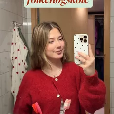 Hvordan er det å ha skole på lørdager? Maria fra @trondheimsfjordfhs tar oss med på lørdagen sin 🙇‍♀️🎪☕️ #folkehøgskol...