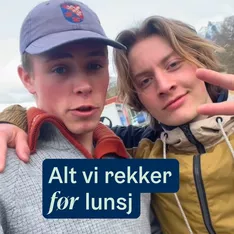 Johan (19) gikk Surf, ski og snowboard-linja på @lofotenfolkehogskole i 25/26 🏄‍♂️⛷️🏂 #folkehøgskole #folkehøyskole #f...