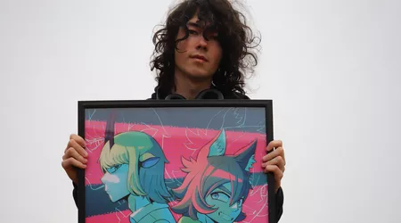 Sondre Storrø Edvinsen, studerer animasjon ved Høyskolen i Volda