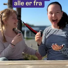 Ingvild (Nordre Follo) bruker geografikunnskapene og gjetter hvor de andre elevene på @bergen_fhs kommer fra ✅❌🤷‍♀️ #fo...