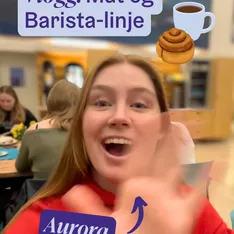 Egen barista-kaffemaskin i klasserommet 🤤☕️ Bli med på Auroras dag på @matogbarista ved @bomlofhs 👩‍🍳 #barista #folke...