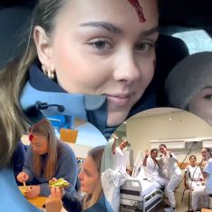 Marthine viser deg en dag hos @legeogsykepleier på @bomlofhs 🚑 🩺 Klassen besøker sykepleierstudentene på Høgskulen p...