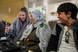 Frivillig arbeid med flyktninger er en av retningene du kan velge