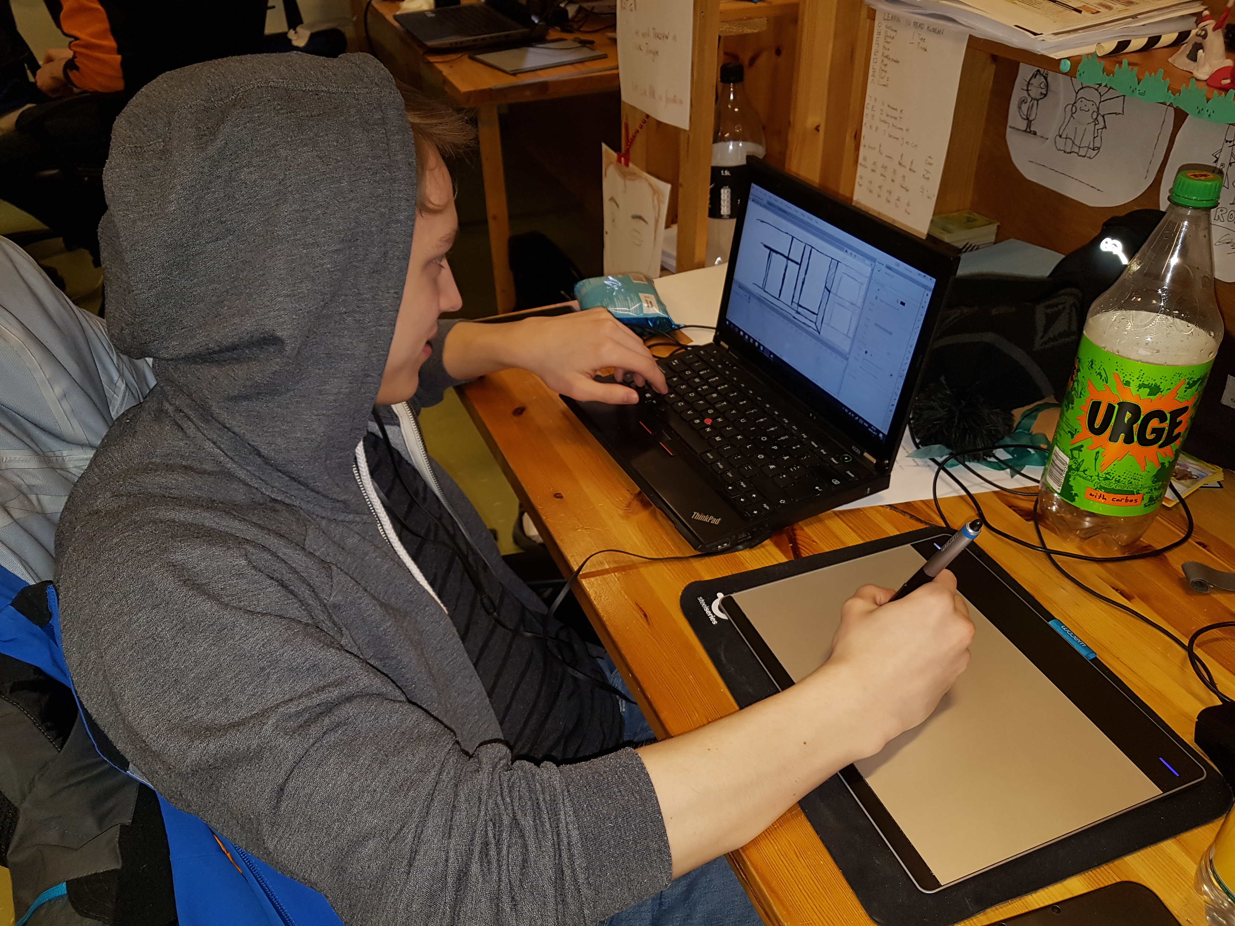 20170309 Petter i arbeid