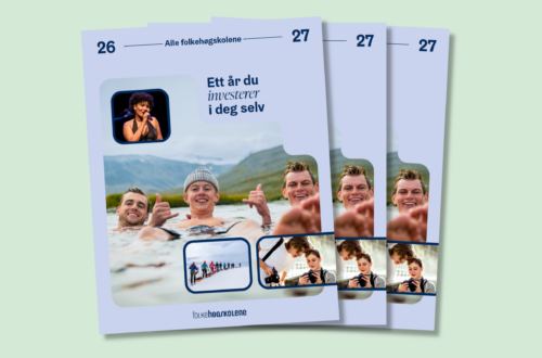 Få katalogen for alle folkehøgskolene gratis