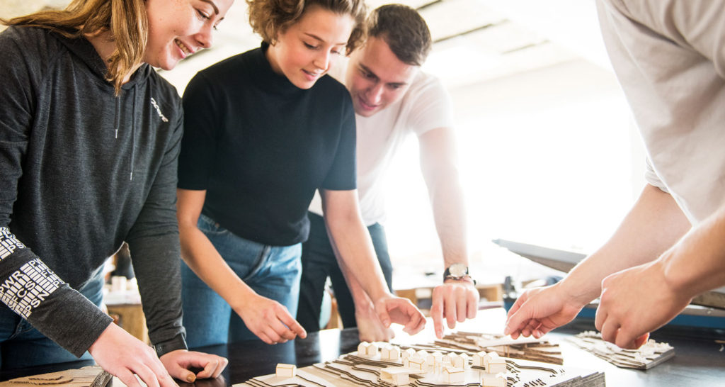 Arkitektur folkehøgskole samarbeid