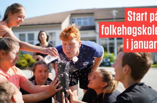 Begynn på folkehøgskole i januar!