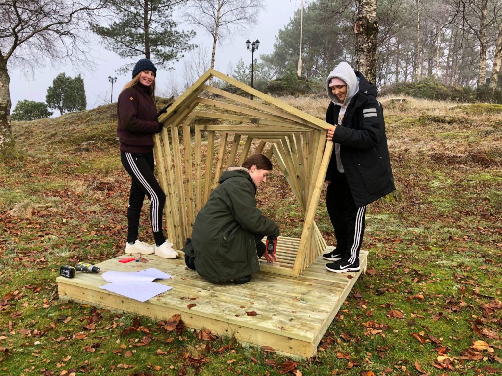 arkitektur oppgave Åsane folkehøgskole